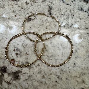 Enewton Gold Beaded bracelet bundle